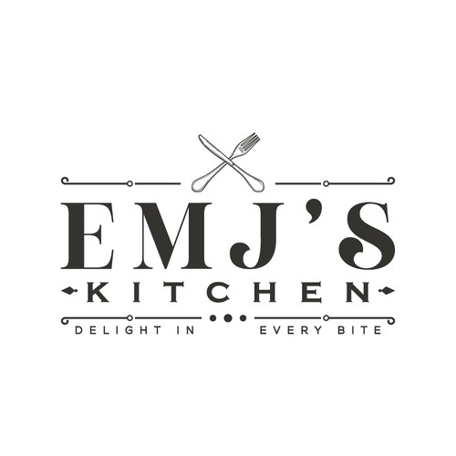 Logo for "EMJ'S Kitchen"