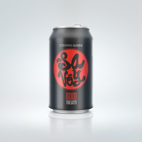 33cl tonic water design