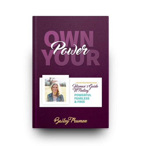 Own your power book cover design