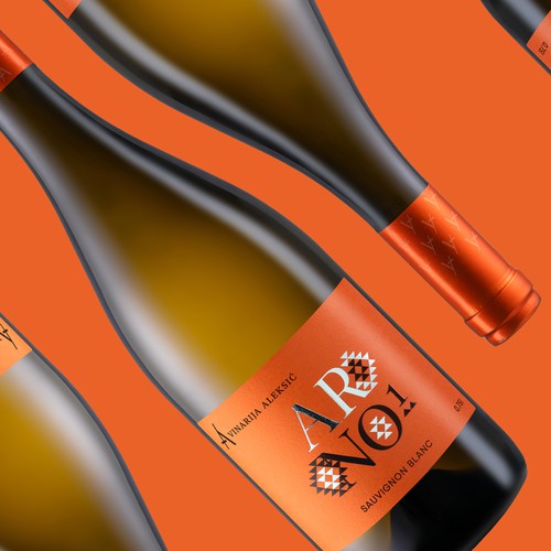 Arno Wine Label Design