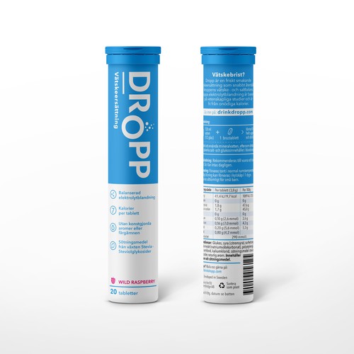 Dropp rehydration supplement