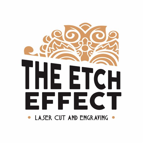 The etch effect Logo
