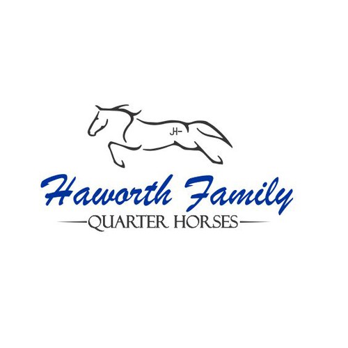 logo for Haworth Family Quarter Horses