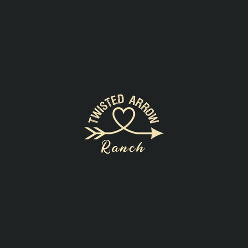 Logo for a ranch and wedding venue