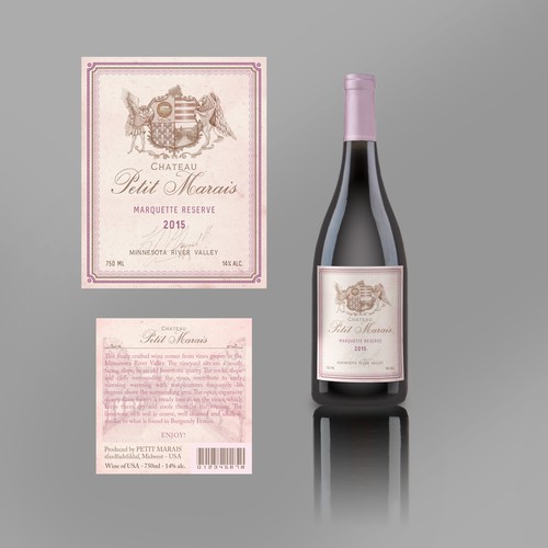 Antica etichetta per un nuovo vino