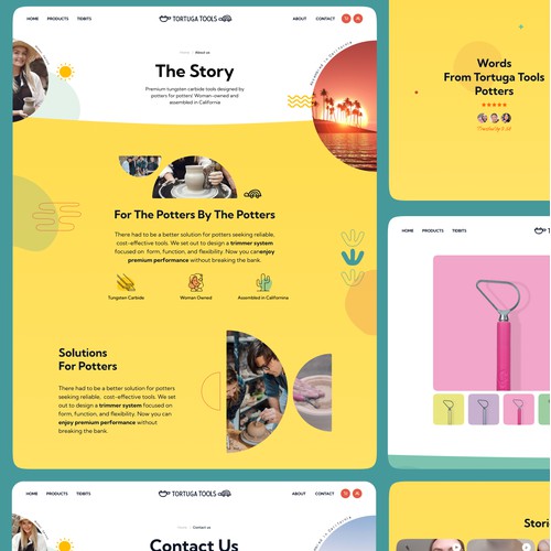 Tortuga Tools Shopify Website Design and Development