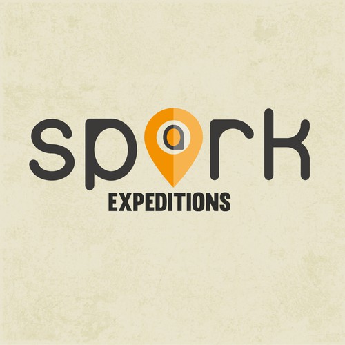 Logo for a travel expeditions company