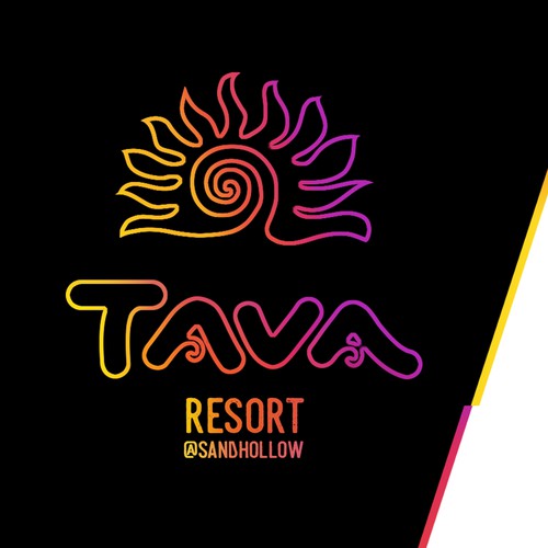Logo concept for TAVA Resort