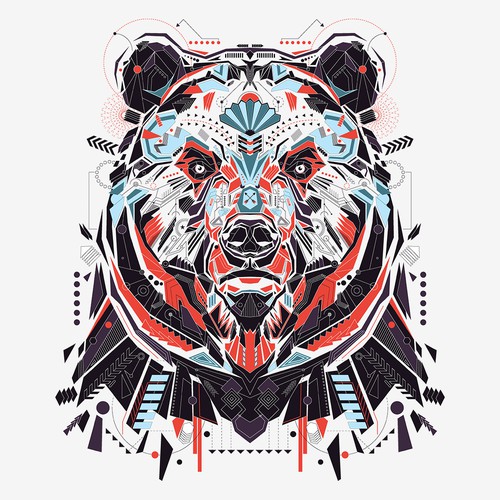 Grizzly Illustration