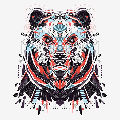 Grizzly Illustration