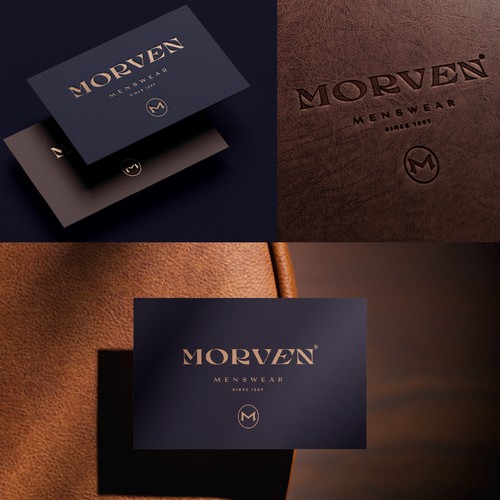 Masculine Logo for Menswear Brand