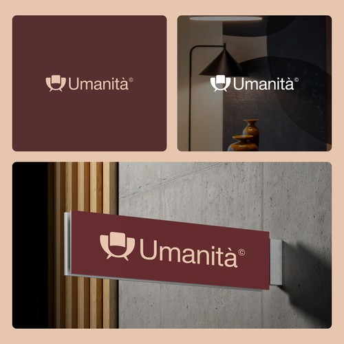 Umanità — Interior Design Brand Identity Logo