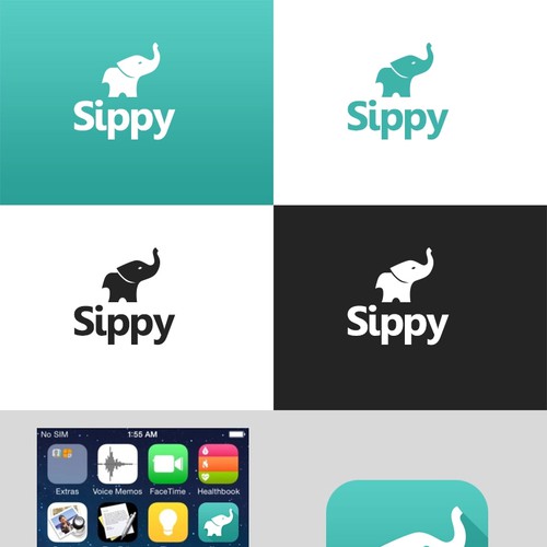 Sippy Logo Design