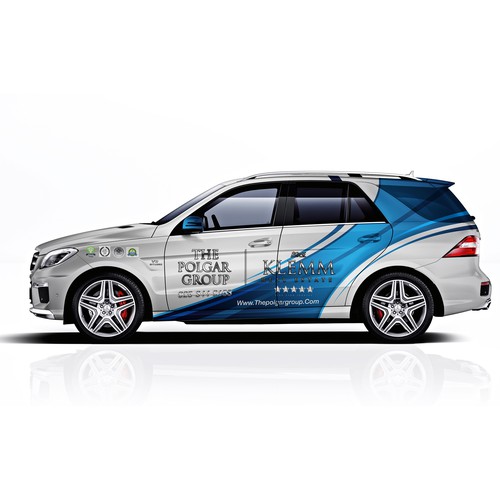 Mercedes wrap for KLEMM real estate