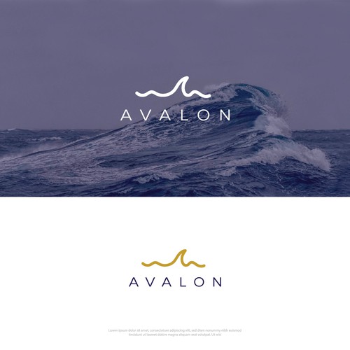 logo concept for " avalon"