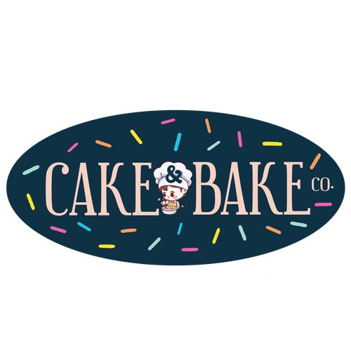 Cute logo design for bakery
