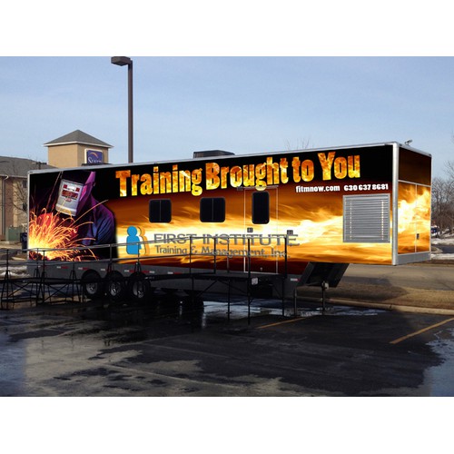 Custom Mobile Welding Lab needs custom graphic wrap