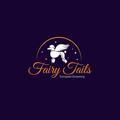 Logo for a pet grooming business.