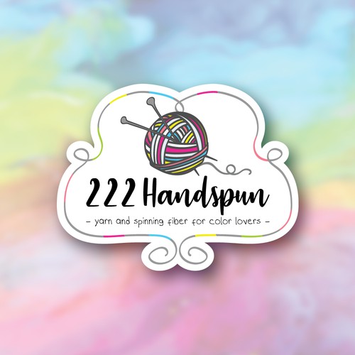 Logo concept for 222 Handspun