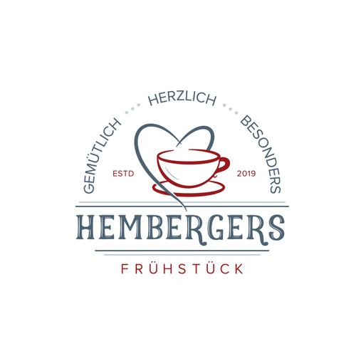 Hembergers  restaurant logo design for a new company branch (Breakfast kitchen)
