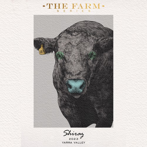 The farm series label