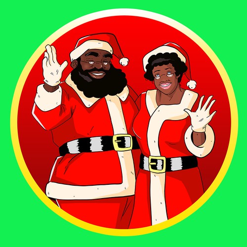 Mr and Ms Santa Claus