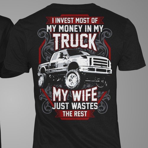 T-Shirt Truck My Wife