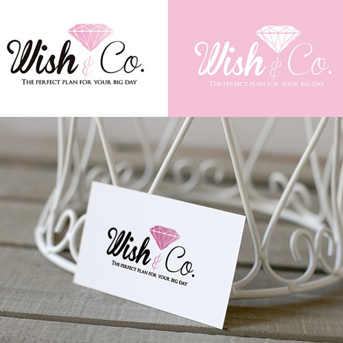 destination wedding planning company brand identity package for Wish&Co.