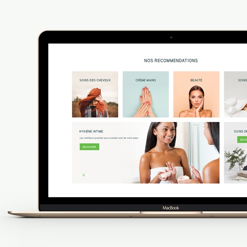Products page