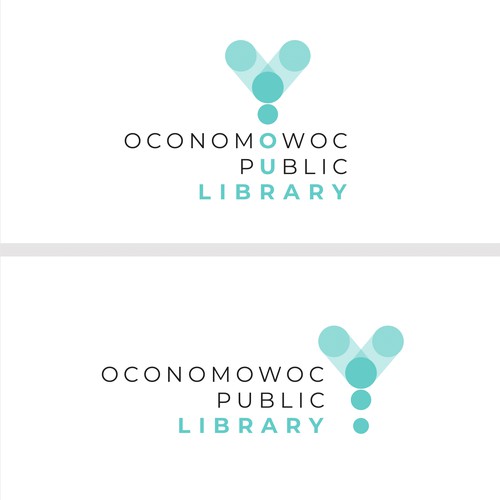 Logo concept for The Oconomowoc Public Library