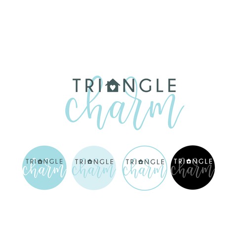 Triangle Charm Realty Logo