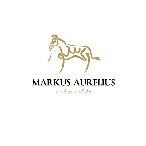 Markus Aurelius logo design