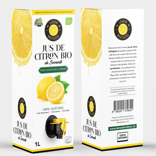 JUS DE CITRON BIO