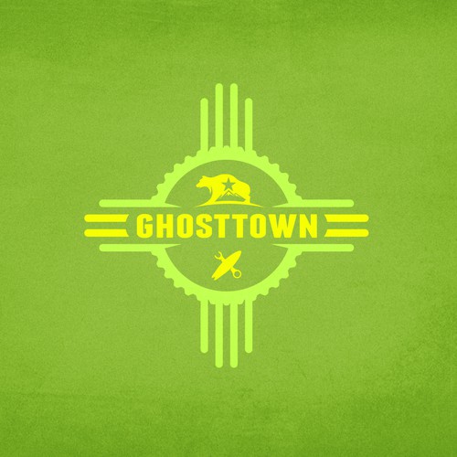 Logo for Surf and Custom Bike  Fashion Company.