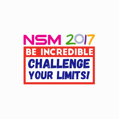 Bold logo for NSM 2017!