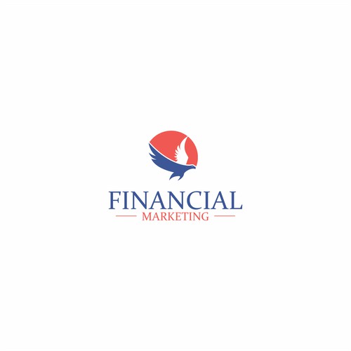 Logo design concept for Financial Marketing company
