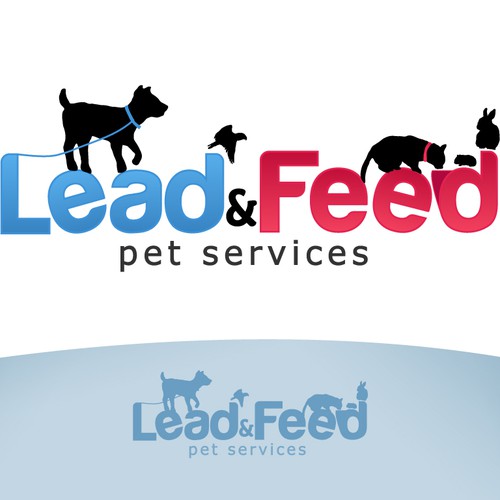 Like Animals, Look at this - LOGO for LEAD AND FEED PET SERVICES