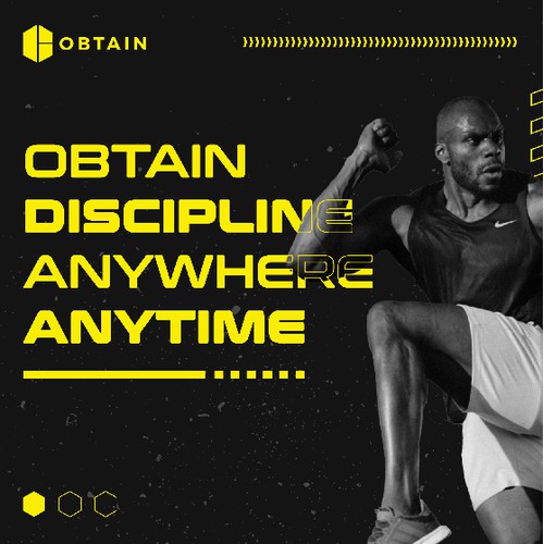 Ad designs for an on demand online fitness platform