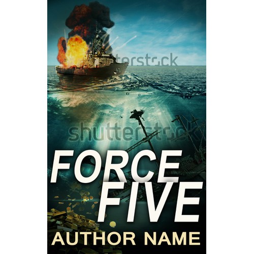 Action adventure nover Kindle book cover