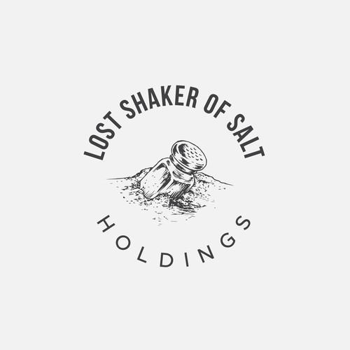 Classic hand-drawn logo for Lost Shaker of Salt Holdings