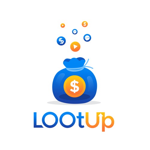 Playful Logo For Loot Up