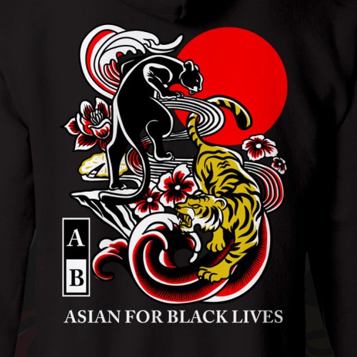 Iconic & Bold Jacket: Asian Celebrities for Black Lives Matter