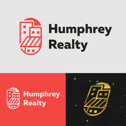 Logo concept for real estate company