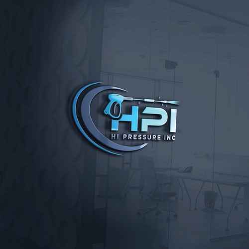 Hi Pressure Inc logo design