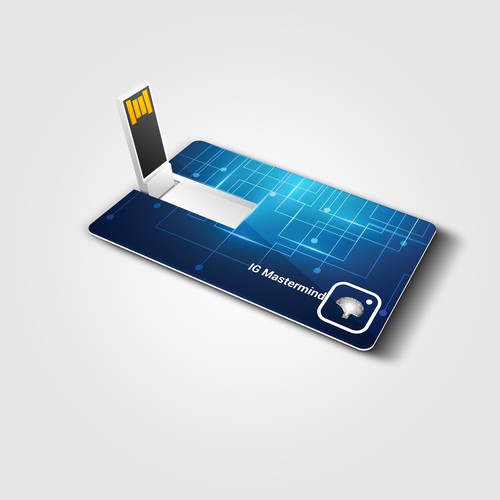 USB designed Business card