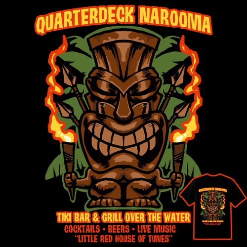 Tiki design for Quarterdeck Narooma