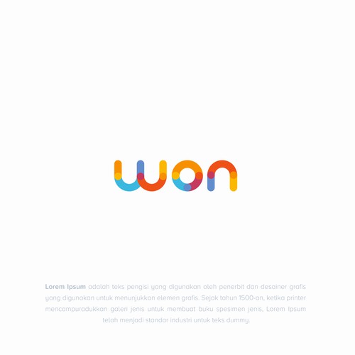 WON logo design