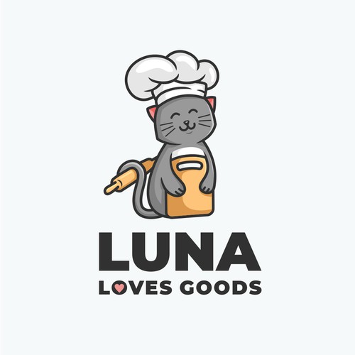 Logo for "Luna Loves Goods"