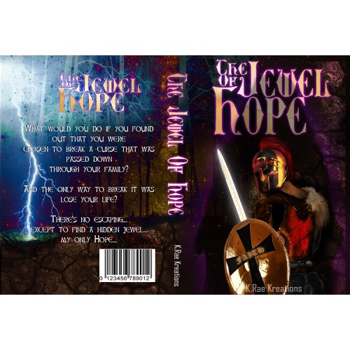 Design an intriguing book cover for "The Jewel Of Hope"!