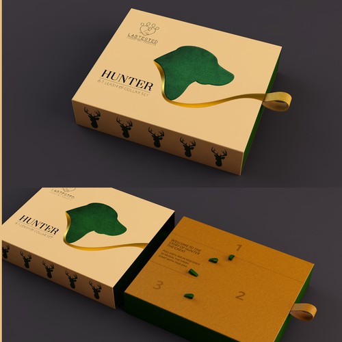 Packaging Design for Dog Leash & Collar Set